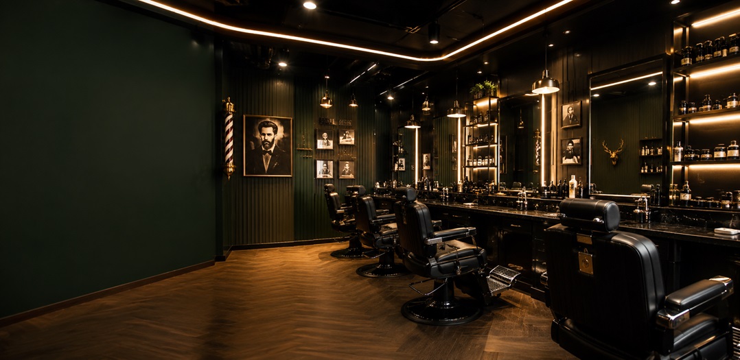 Cliente satisfecho después de un corte de cabello en Green Barber Studio Pachuca